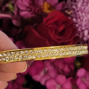 GORGEOUS NWOT J CREW BRACELET RHINESTONES ALL THE WAY AROUND